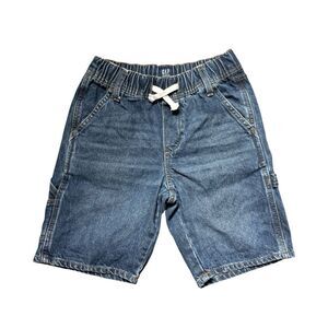 GAP Denim Shorts Cotton Elastic Waist Boys Large 10